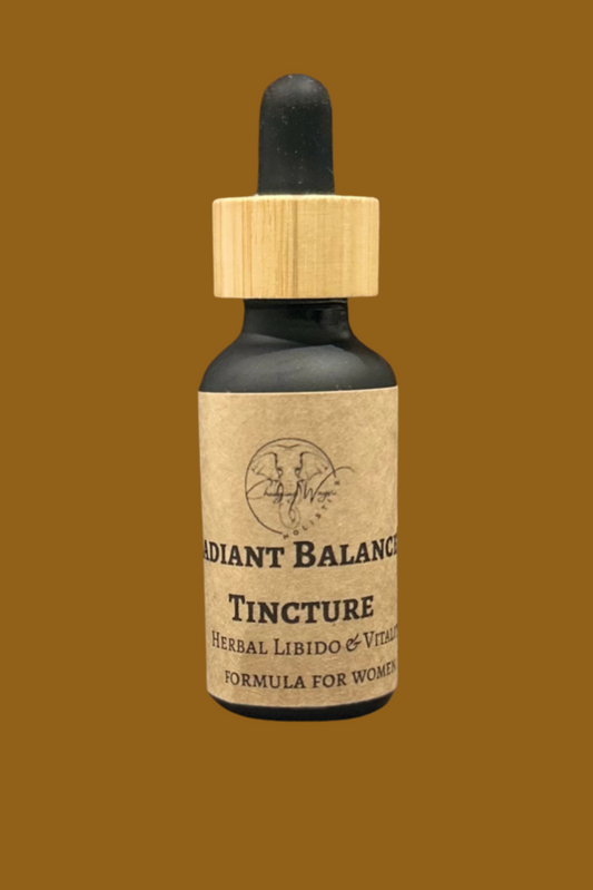 Radiant Balance™ Tincture (Herbal Libido & Hormonal Vitality for Women)