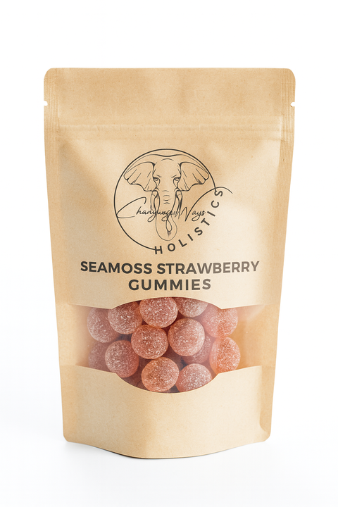 Sea Moss Strawberry Gummies